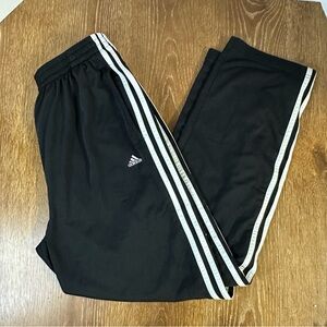Adidas Vintage Retro Black & White Breakaway Pants Men’s Size Medium Y2K Baddie